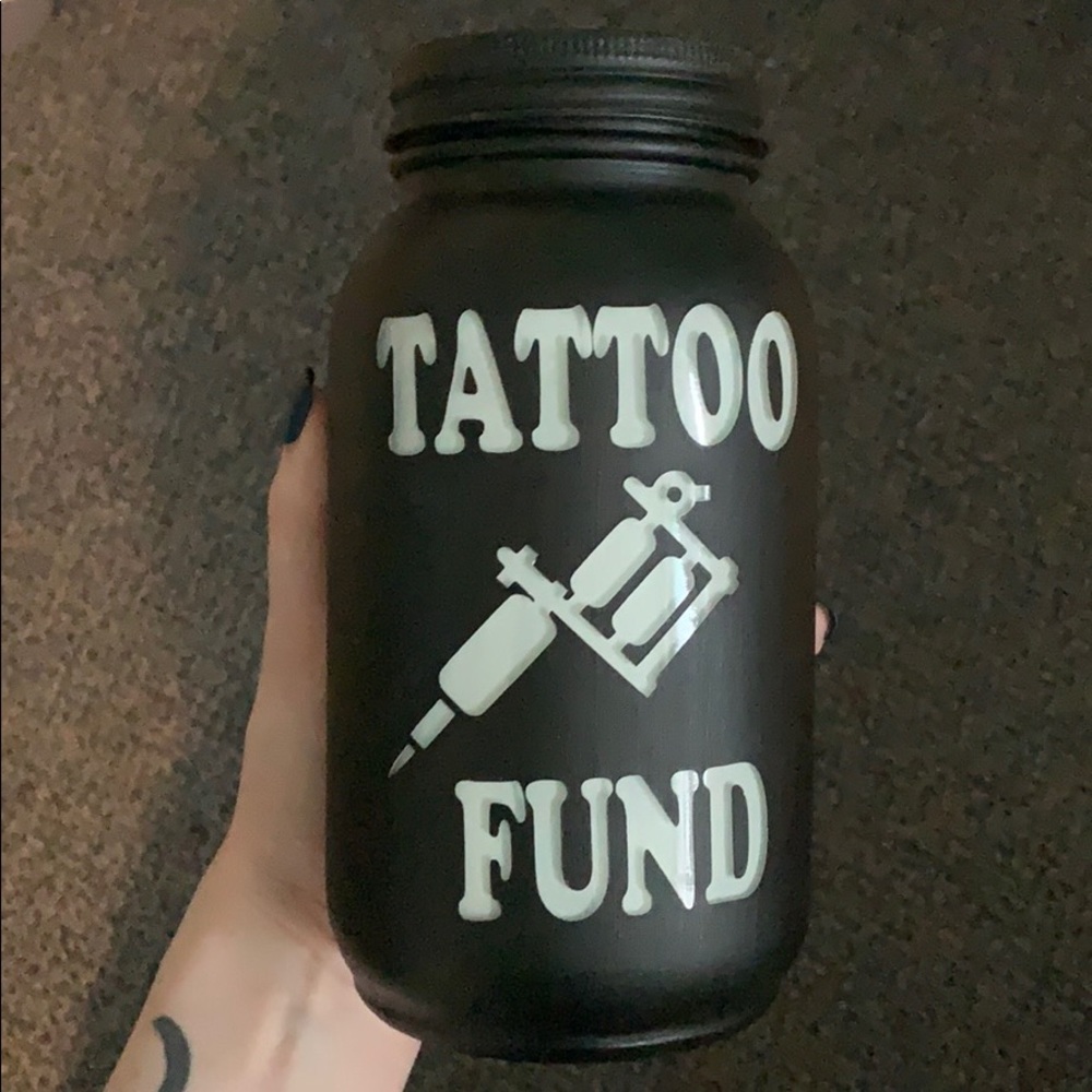 Tattoo Fund Mason Jar